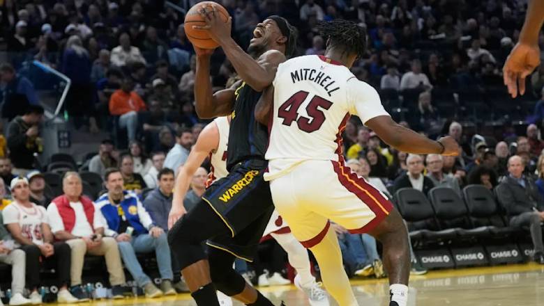 Warriors&rsquo; Jimmy Butler diagnosed with torn ACL, expected to miss rest of the season - Ảnh 1