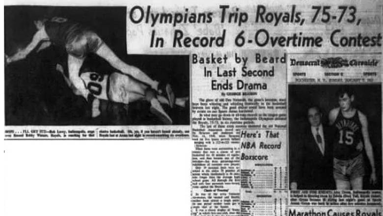 Top 10 longest basketball games in history: Breaking down the multi-overtime thrillers - Ảnh 1